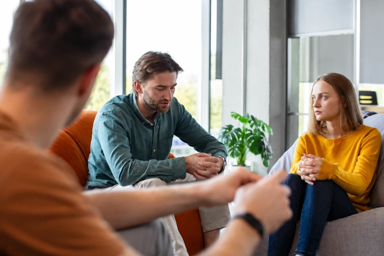 Facilitated family conversation about addiction support