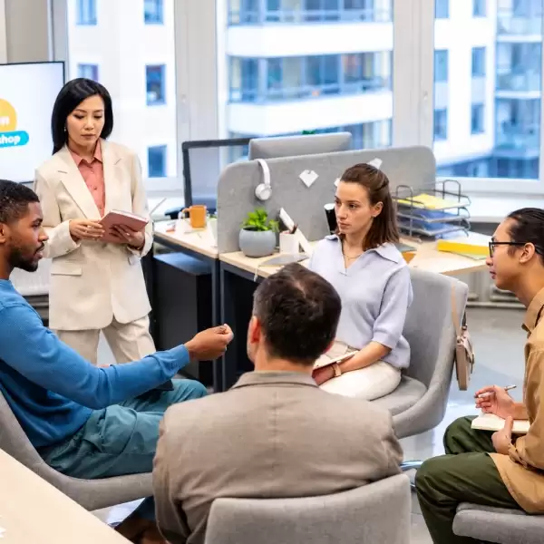Workplace discussion on psychological safety